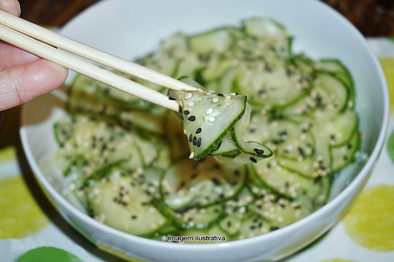 Sunomono - Salada de pepino